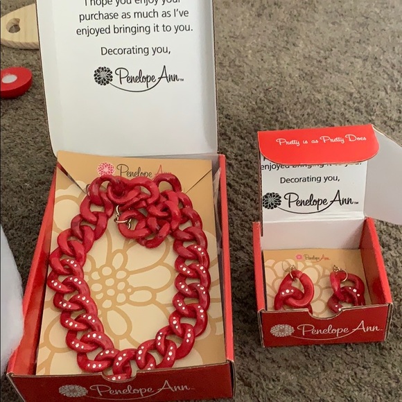 penelope ann Jewelry Penelope Ann Necklace And Earring Set Poshmark